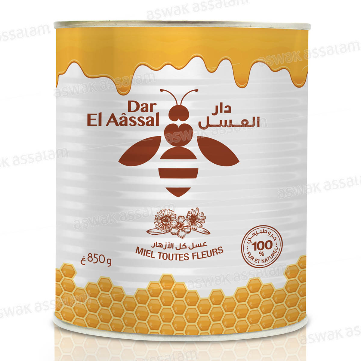 MIEL TOUTES FLEURS 850G DAR EL AASSAL