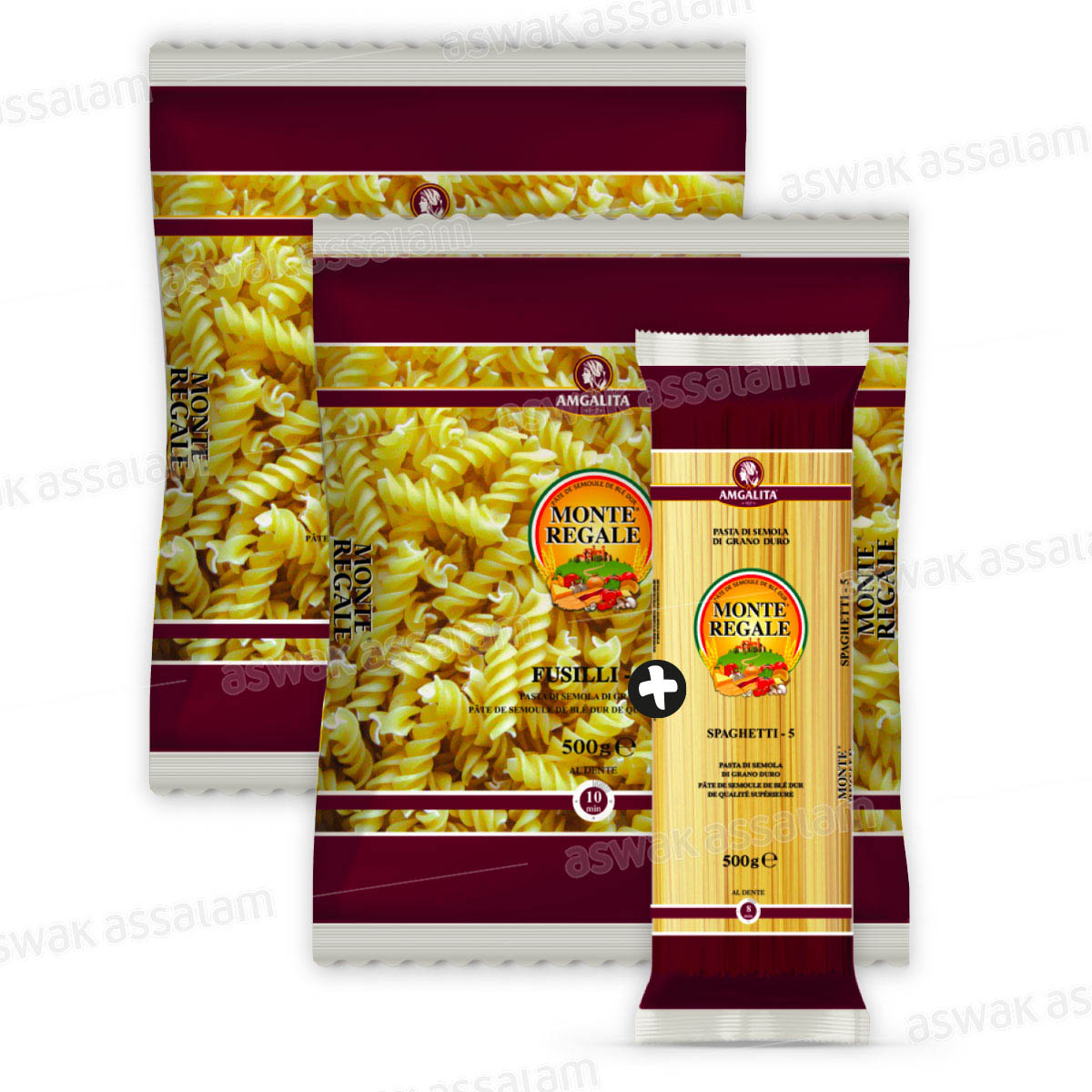 LOT DE 3 SPAGHETTIS 500G PANZANI (2 ACHETES = 1 GRATUIT)