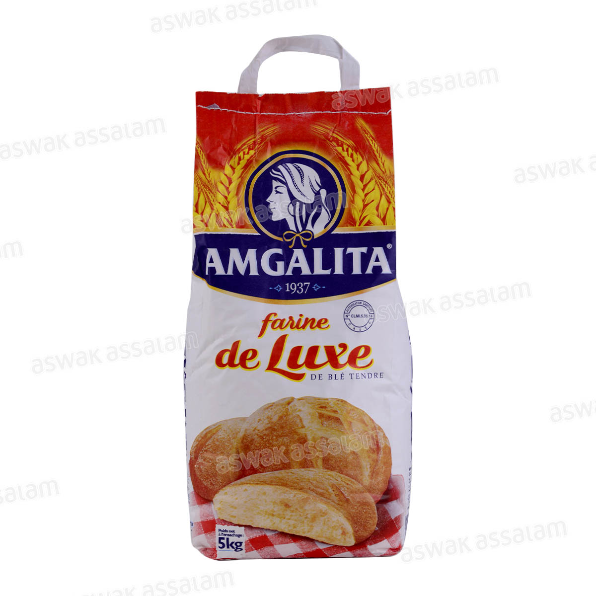 FARINE LUXE DE BLE TENDRE 5KG AMGALITA
