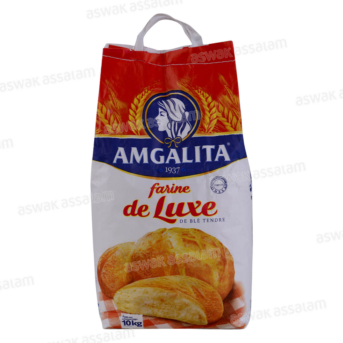 FARINE LUXE DE BLE TENDRE 10KG AMGALITA