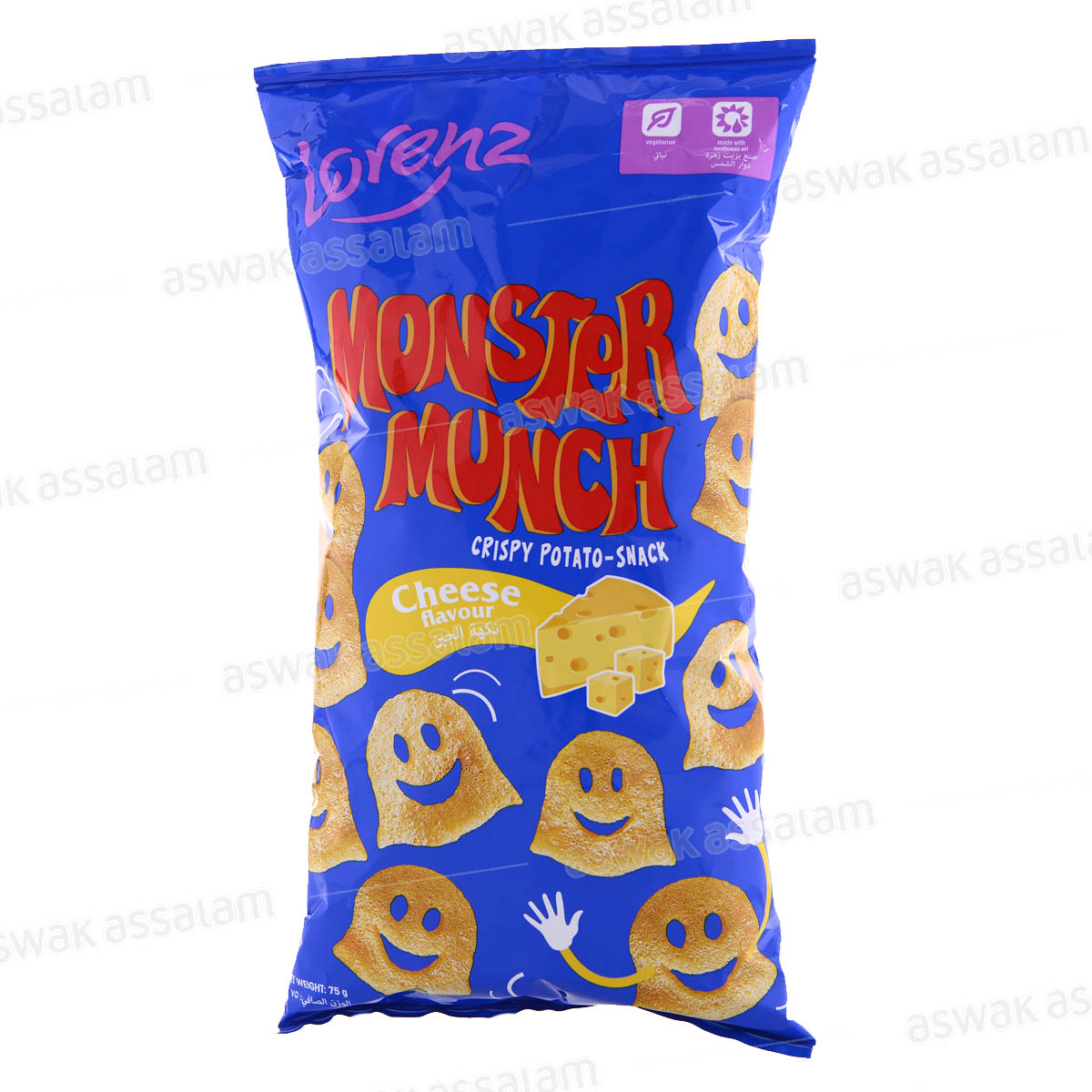 MONSTER MUNCH FROMAGE 75G LORENZ