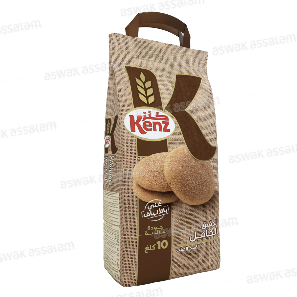 FARINE BLE DUR COMPLET 10KG KENZ