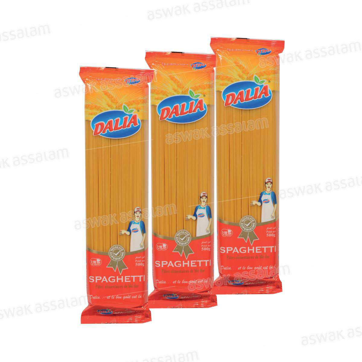 LOT DE 3 SPAGHETTIS 500G DALIA