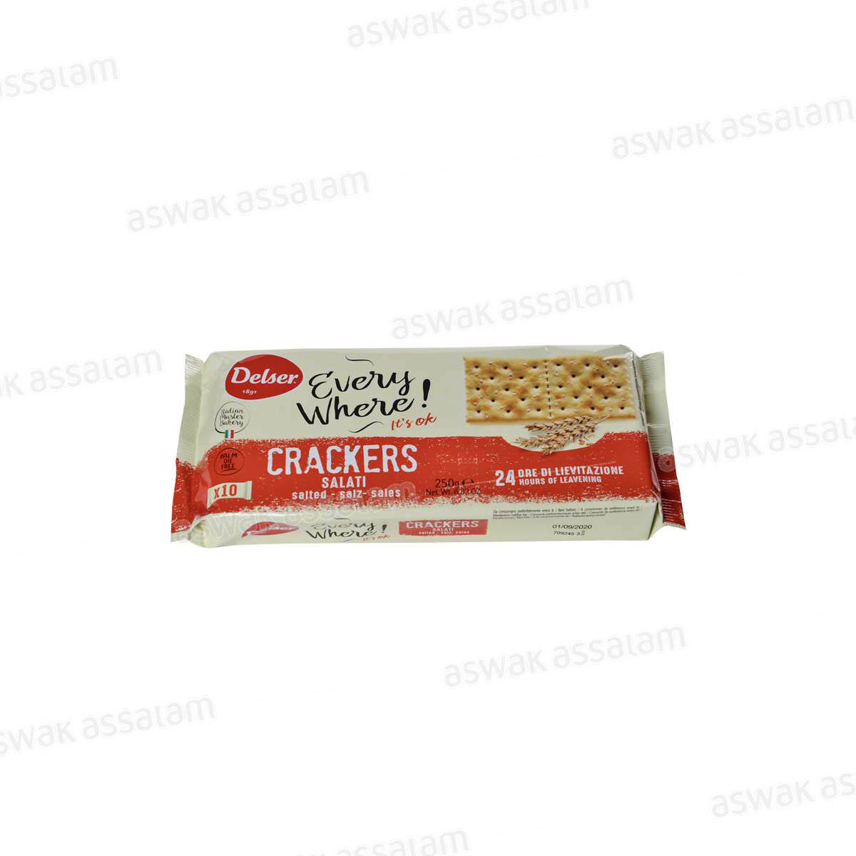 BISCUIT CRACKERS SALE 250G DELSER