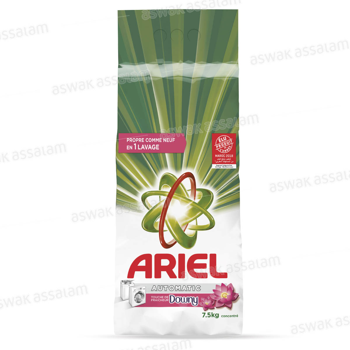 LESSIVE MACHINE 7,5KG ARIEL