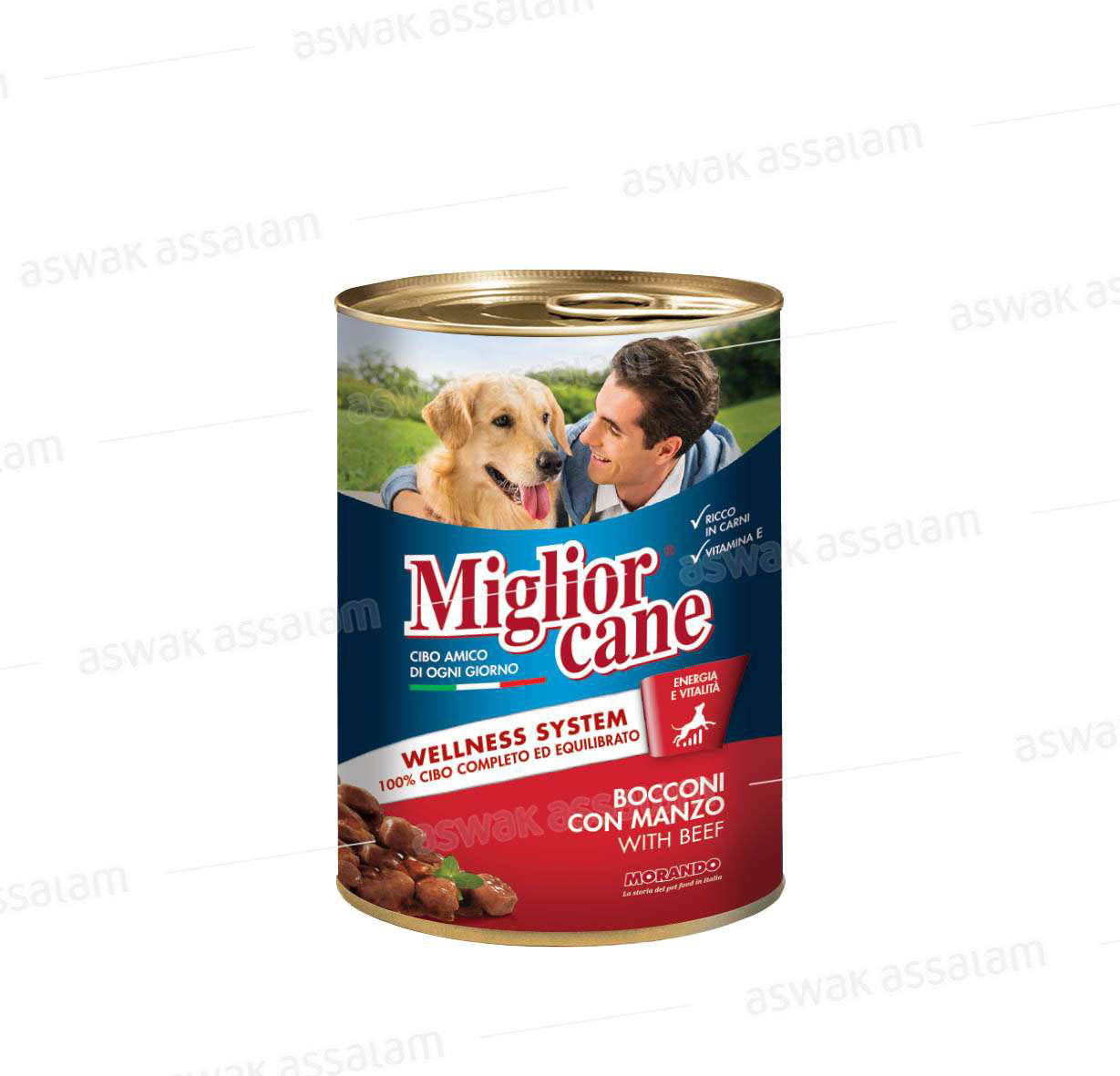 TERRINE DE BOEUF 405G POUR CHIEN MORANDO