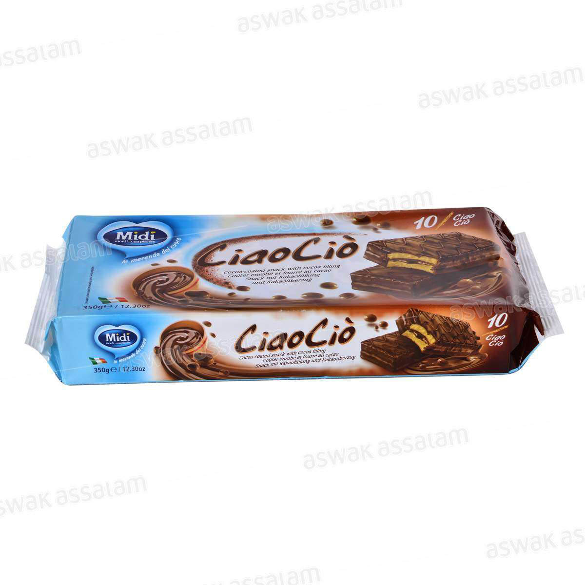 GOUTER ENROBE ET FOURRE AU CACAO CIAOCIO 350G MIDI