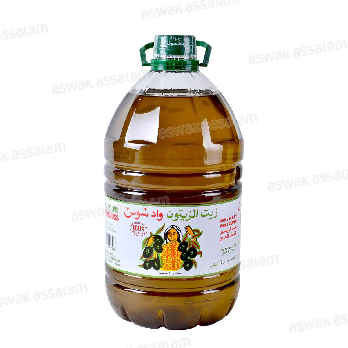 HUILE D’OLIVE 5L OUED SOUSS