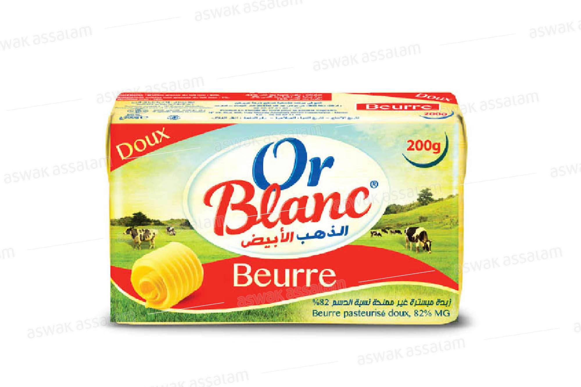 BEURRE DOUX 200G OR BLANC