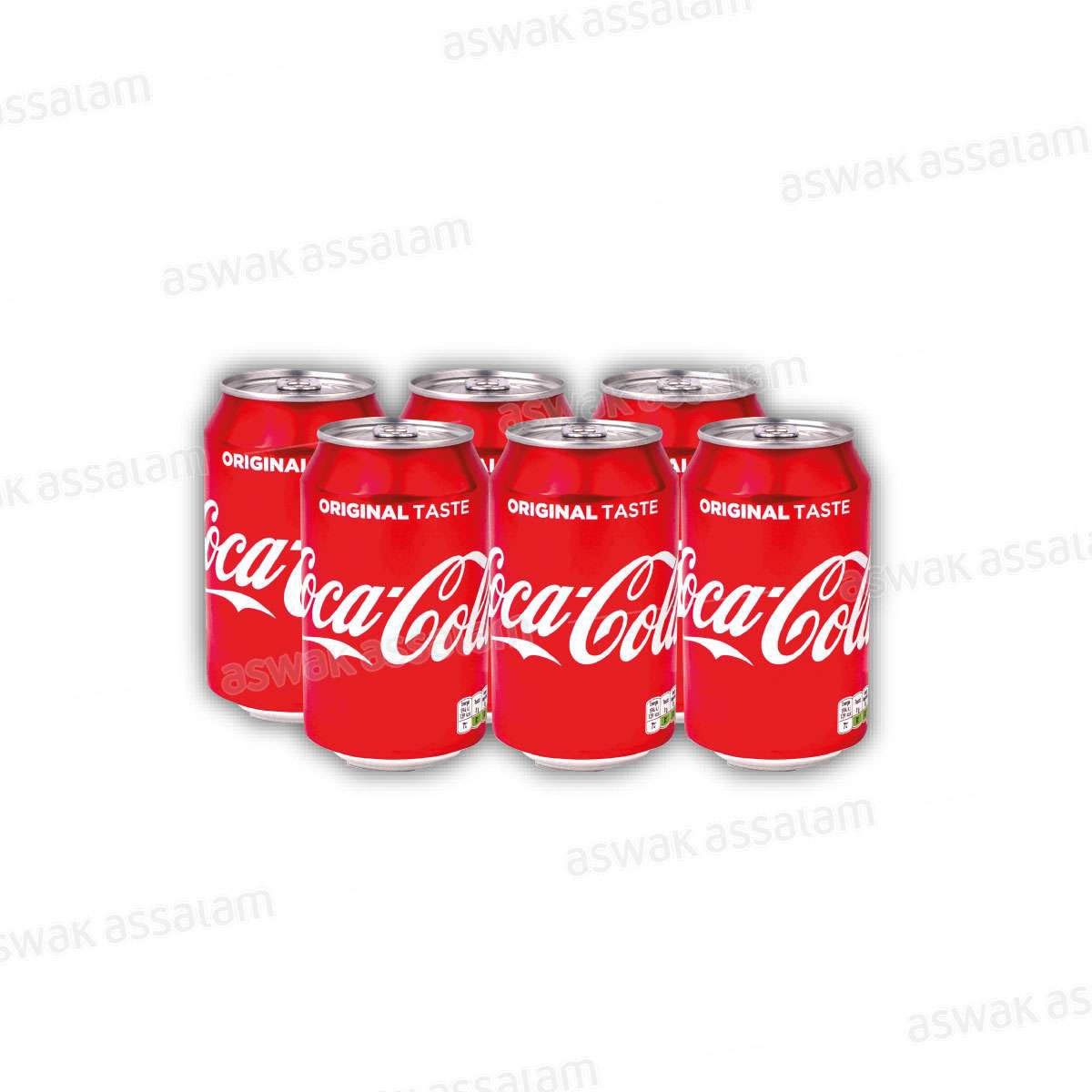 COCA COLA CANETTE PACK 6*33CL