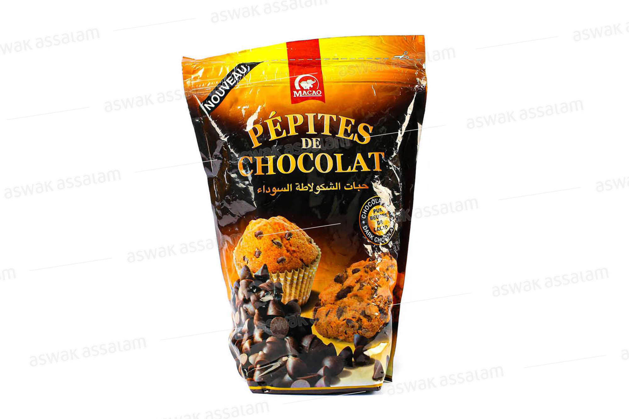 PEPITES CHOCOLAT 250G MACAO