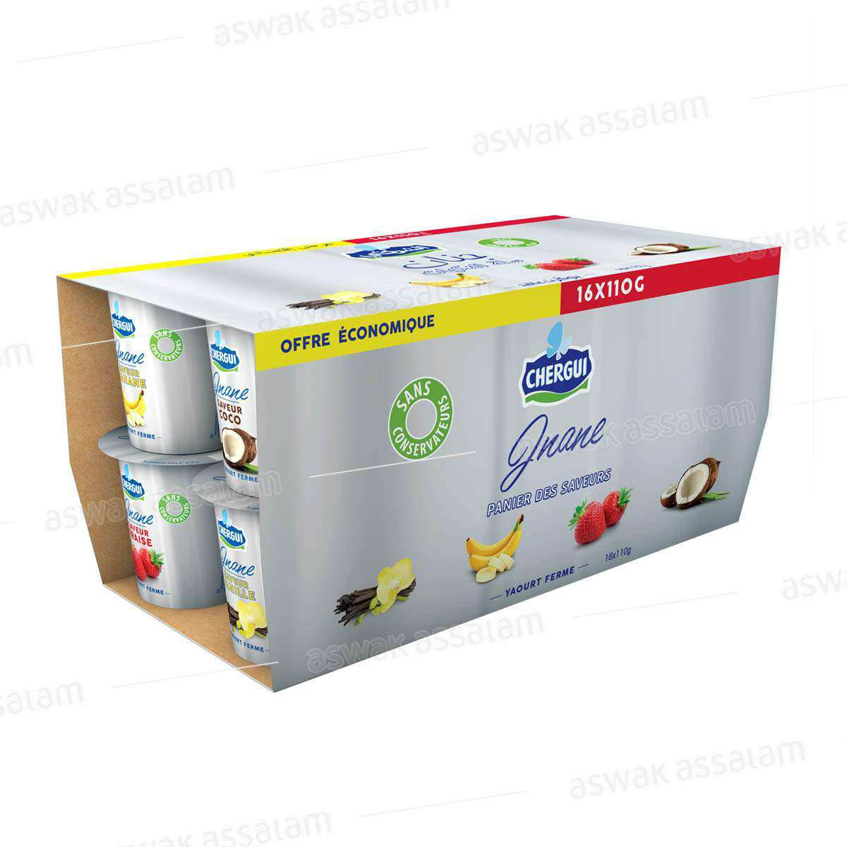 YAOURT JNANE 110G*16 LE PANIER CHERGUI