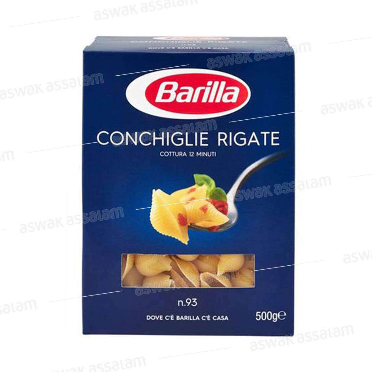 CONCHIGLIE RIGATE 500G BARILLA