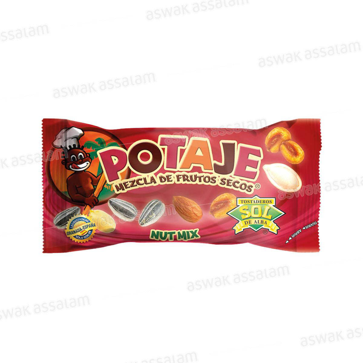 MELANGE DE FRUITS SECS 120G POTAJE