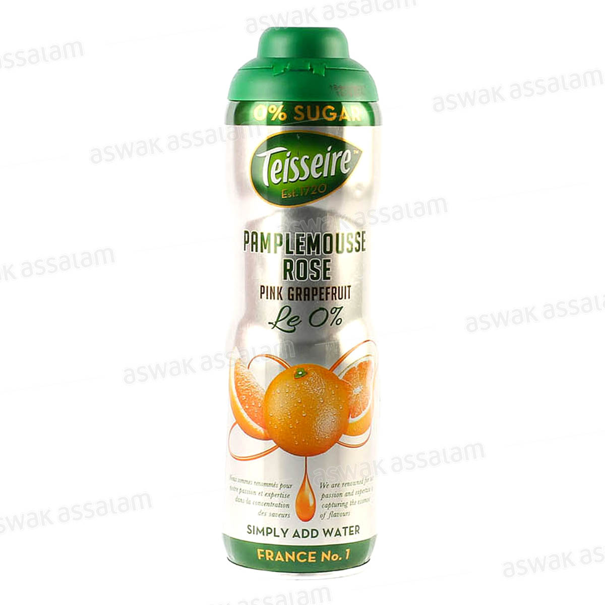 SIROP PAMPLEMOUSSE ROSE ZERO SUCRE 60CL TEISSEIRE