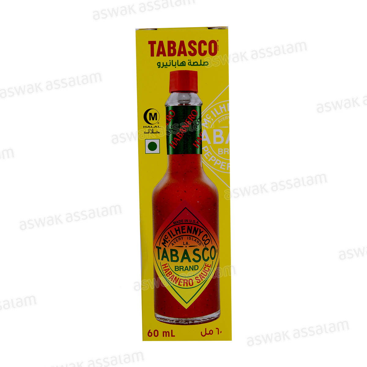 TABASCO HABANERO SAUCE 60 ML