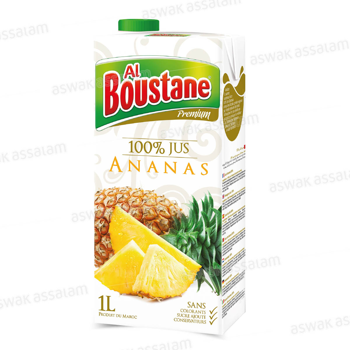 PUR JUS ANANAS 1L AL BOUSTANE