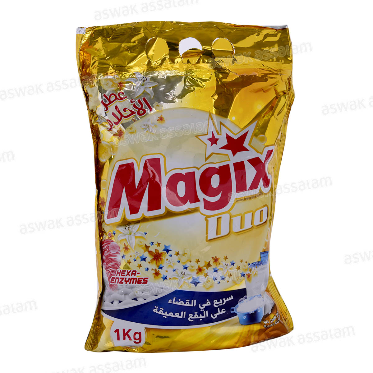 LESSIVE MAIN DUO PARFUM DE REVE 1KG GOLD MAGIX
