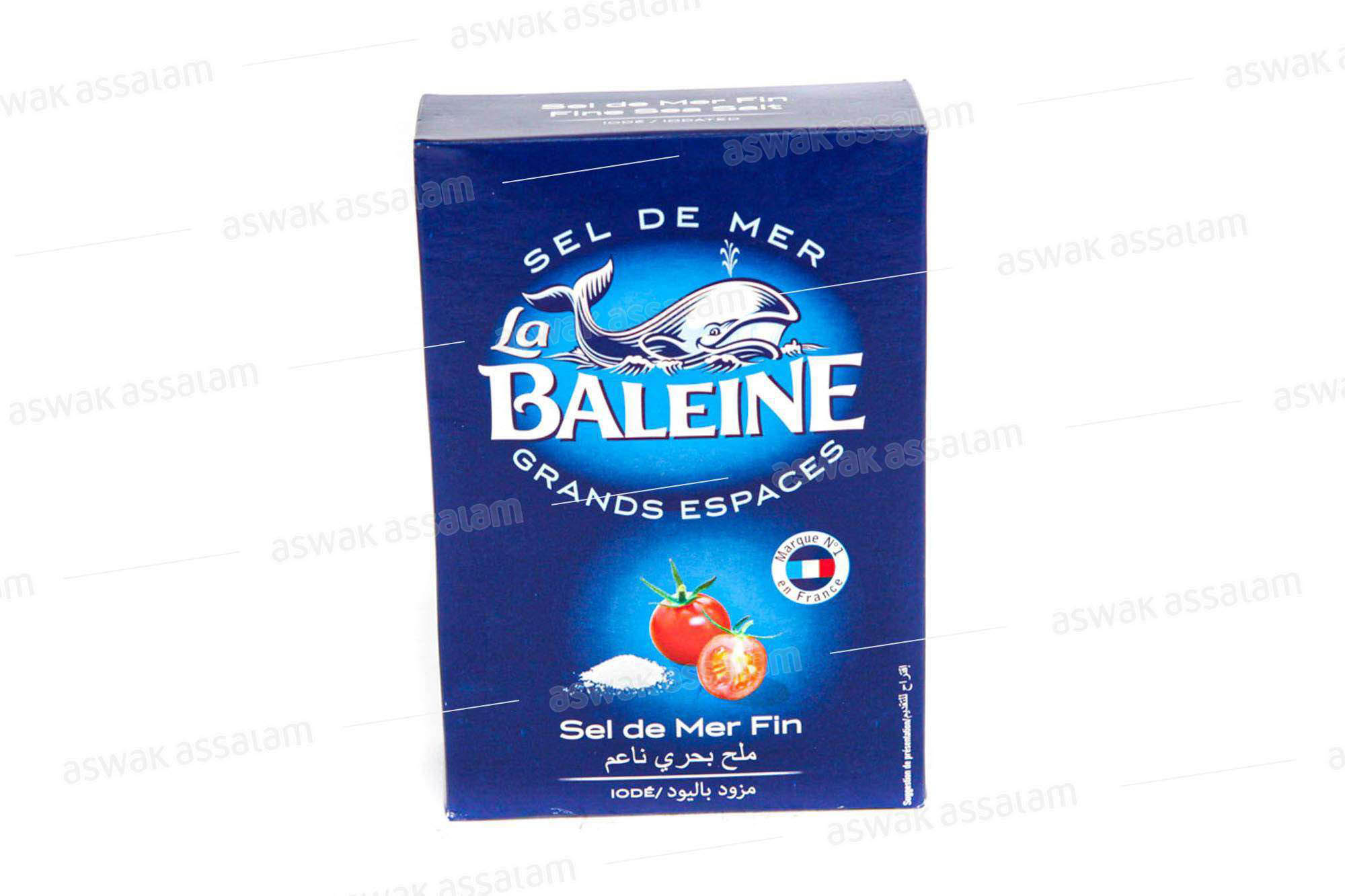 SEL DE MER 1KG LA BALEINE