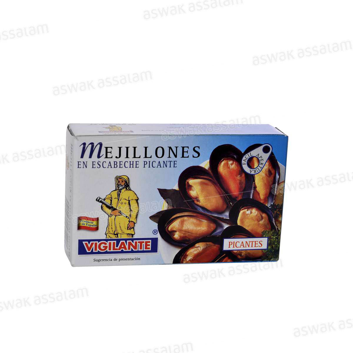 MOULES A L’ESCABECHE PIQUANTE 115G VIGILANTE