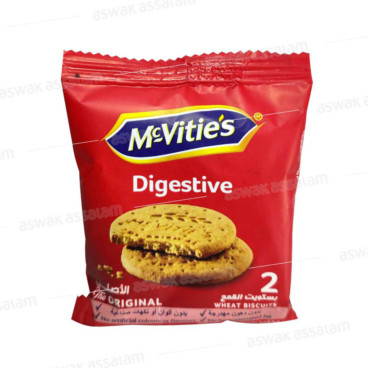 BISCUIT 2 PIECES DIGESTIVES MCVITIE’S