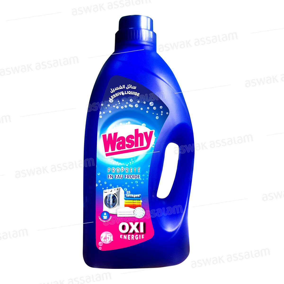 LESSIVE LIQUIDE OXI 2.5L WASHY
