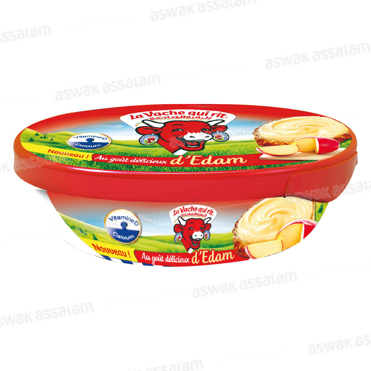 FROMAGE A TARTINER GOUT EDAM 200G LA VACHE QUI RIT