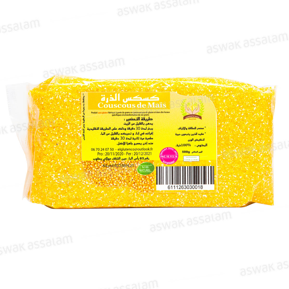 COUSCOUS DE MAIS 500G