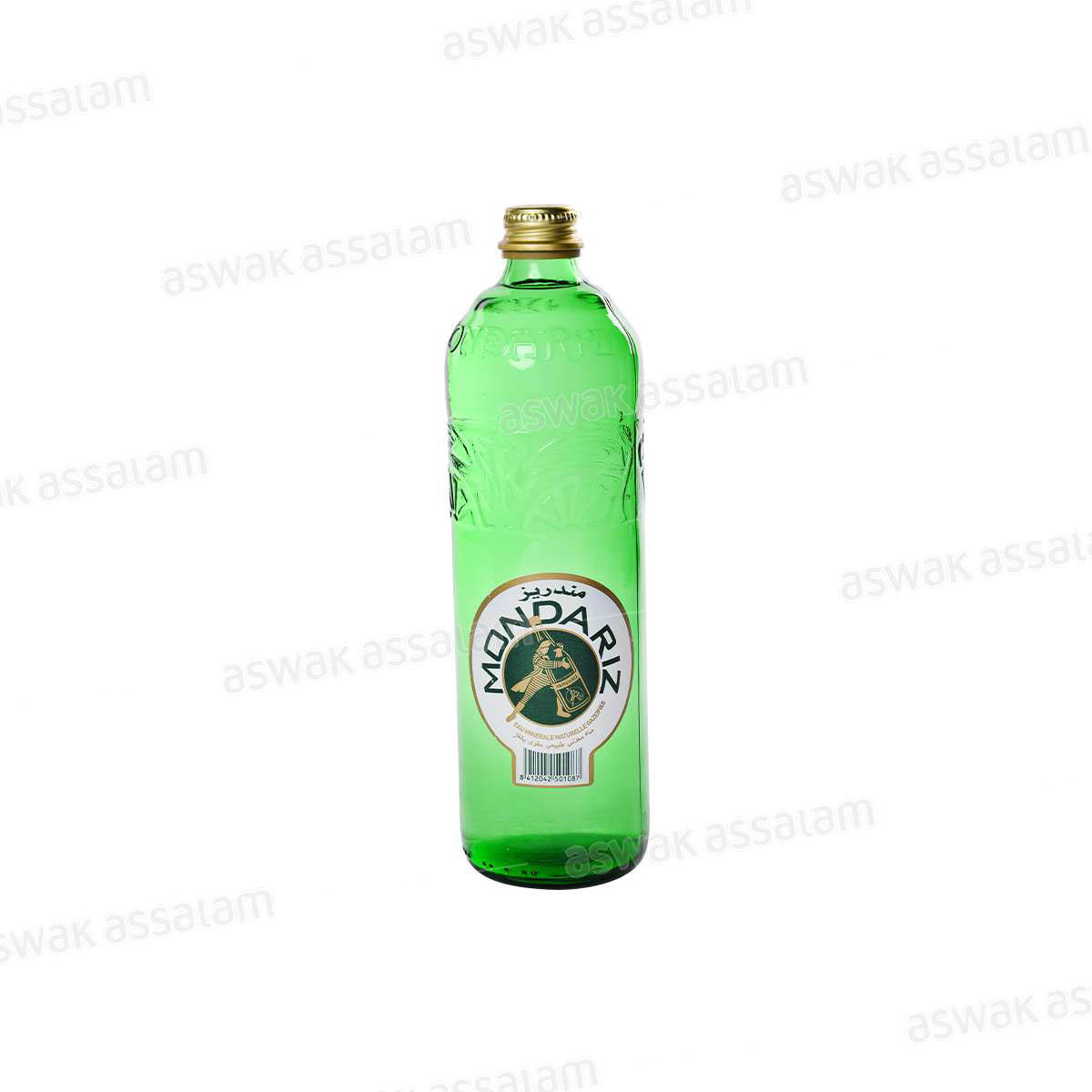 EAU MINERALE NATURELLE GAZEUSE 75CL MONDARIZ