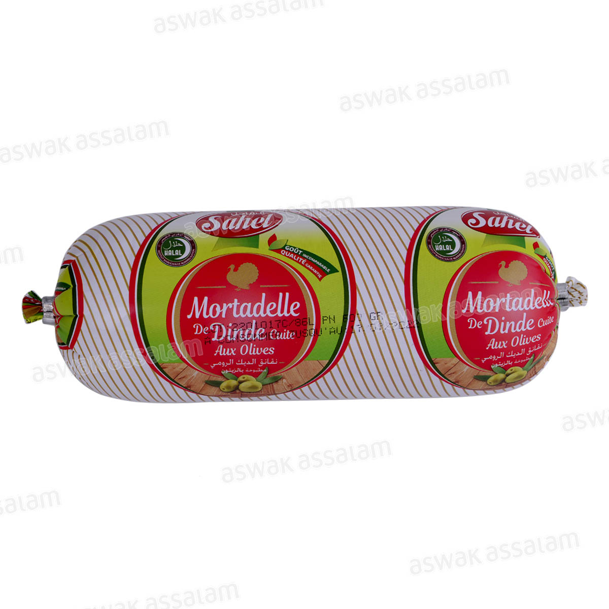 MORTADELLE AUX OLIVES 600G SAHEL