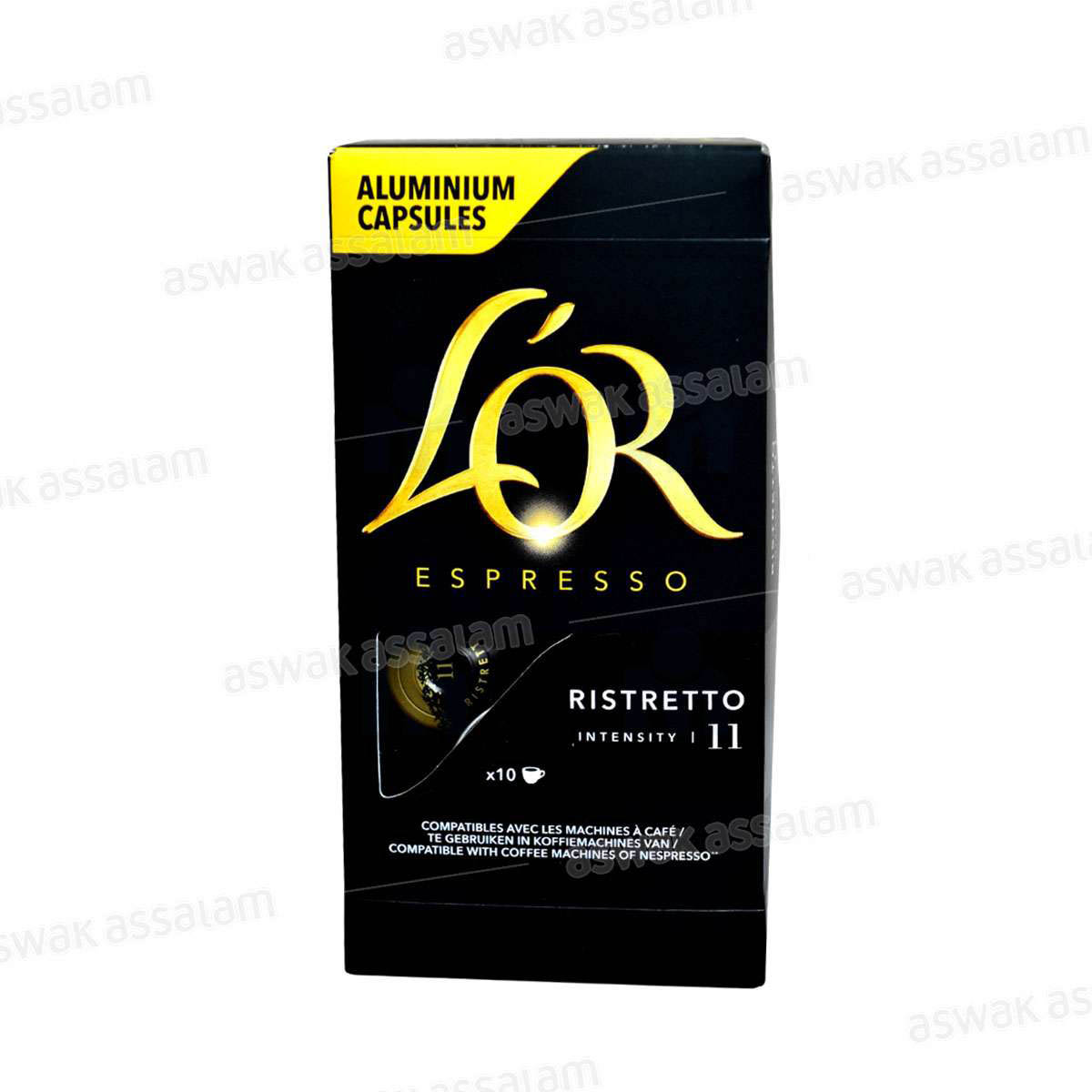 CAFE 10 CAPSULES N°11 RISTRETO L’OR