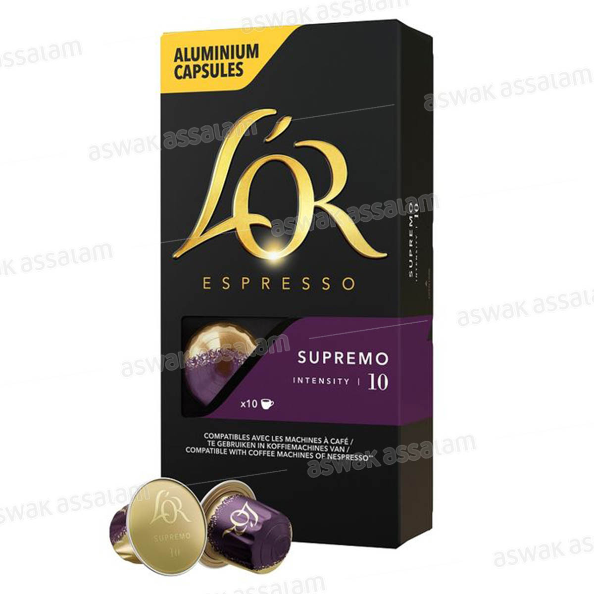 CAFE 10 CAPSULES N°10 SUPREMO L’OR