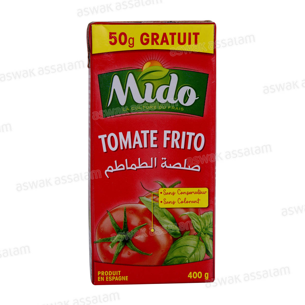 SAUCE TOMATE 400G MIDO
