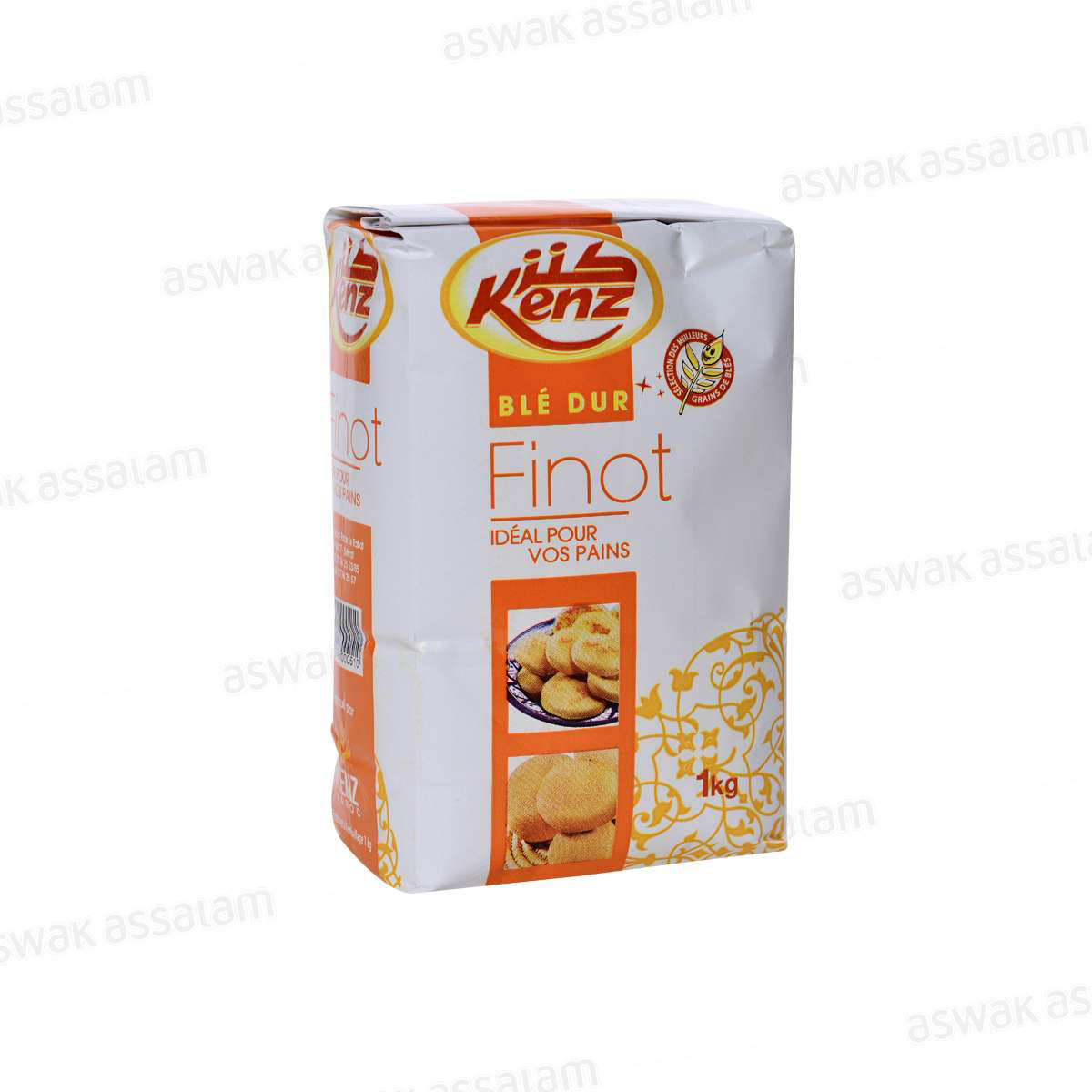 FARINE FINOT DE BLE DUR 1KG KENZ