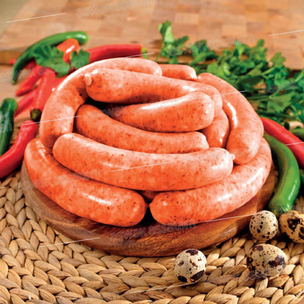 SAUCISSE DE POULET 1KG