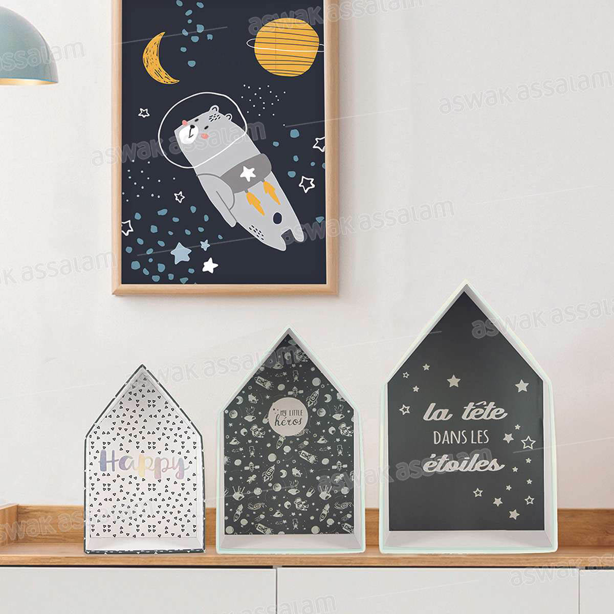 3 BOITE GIGOGNES MAISON POUR GARCON