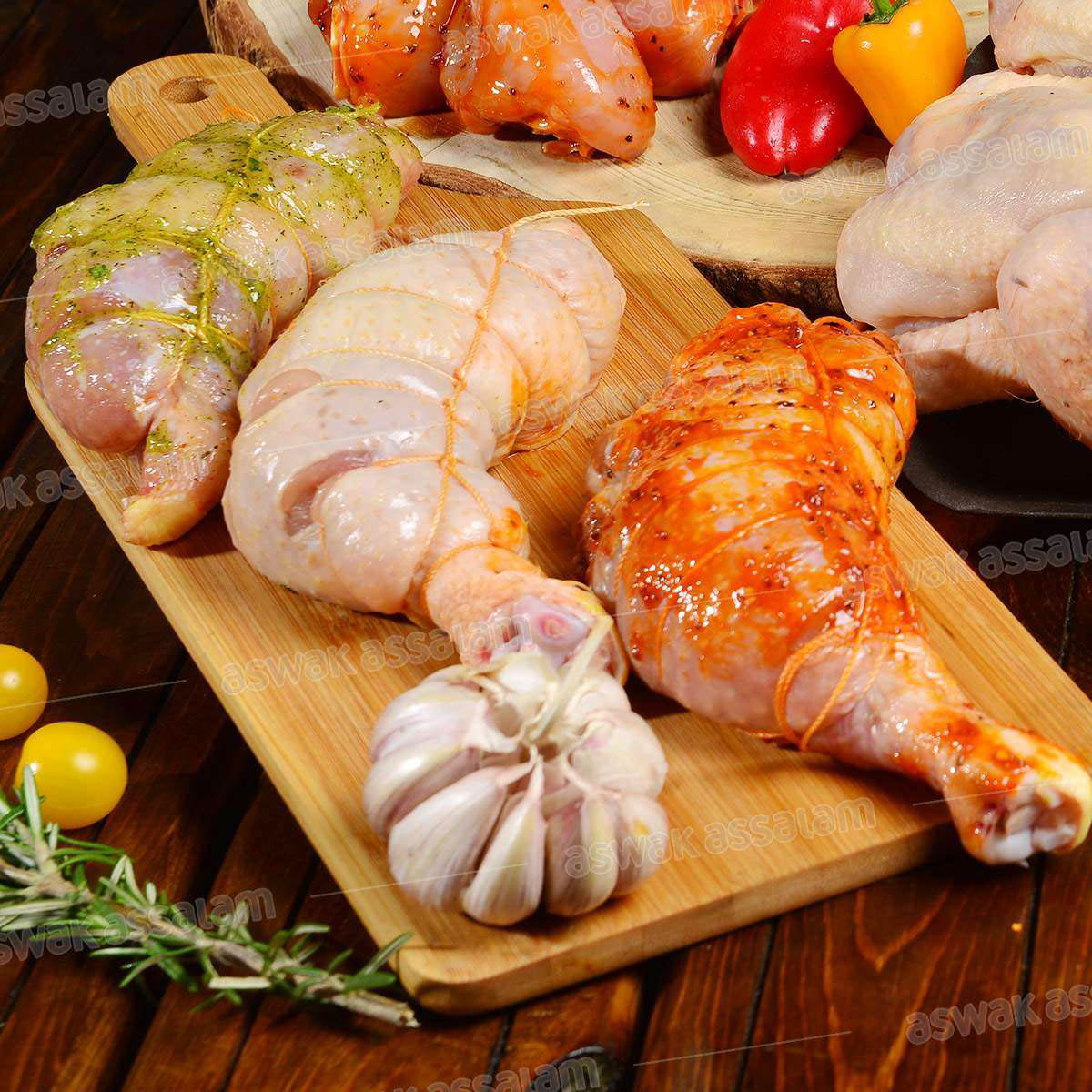 CUISSES DE POULET FARCIES A LA FETA 1KG