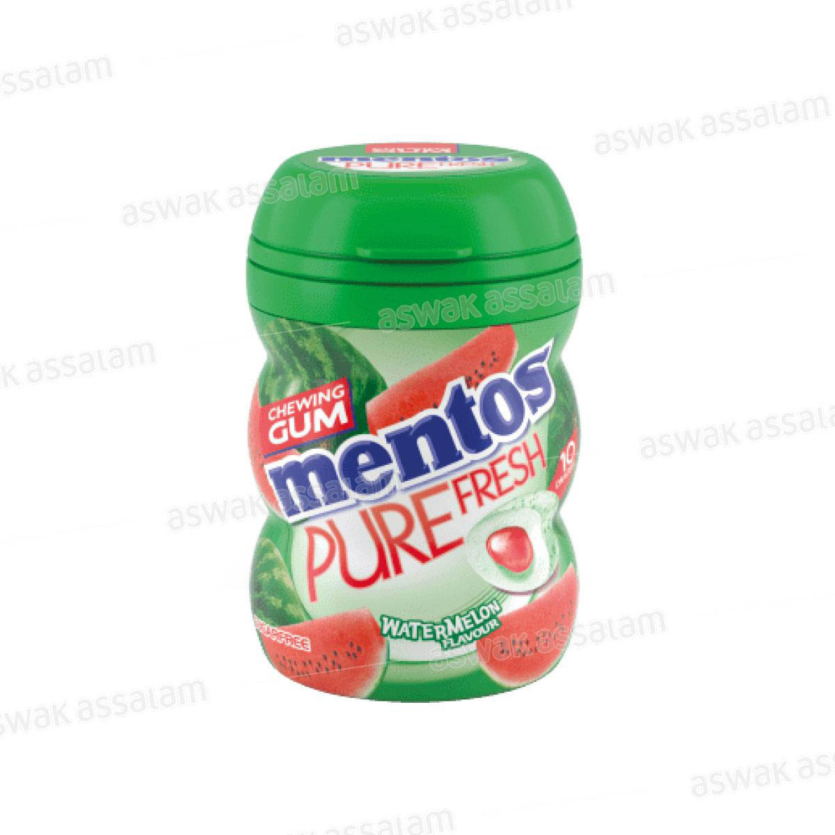CHEWING-GUM SANS SUCRE PURE FRESH WATERMELON 87,5KG MENTOS