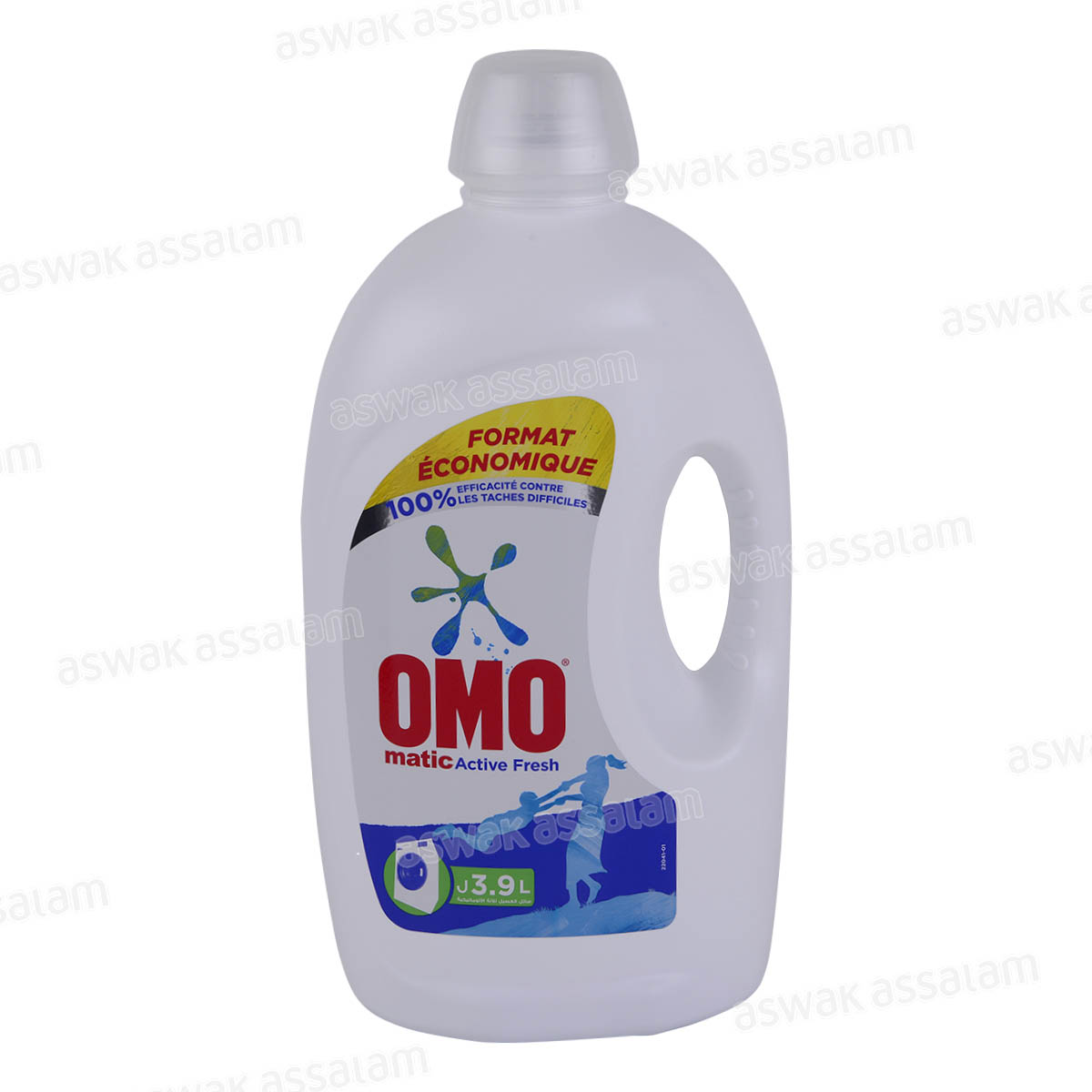 LESSIVE LIQUIDE MATIC ACTIVE FRESH 3.9L OMO