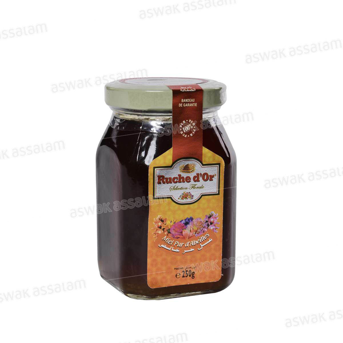 MIEL PUR NATUREL 250G RUCHE D’OR