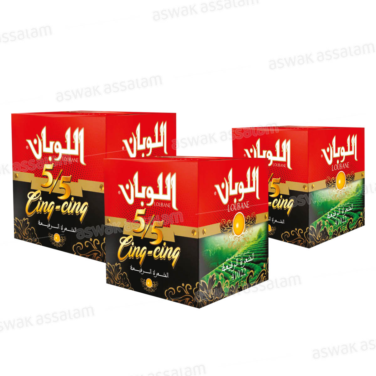 LOT DE 2 THES VERTS EN FILAMENTS 5/5 200G LOUBANE (THE VERT 100G GRATUIT)