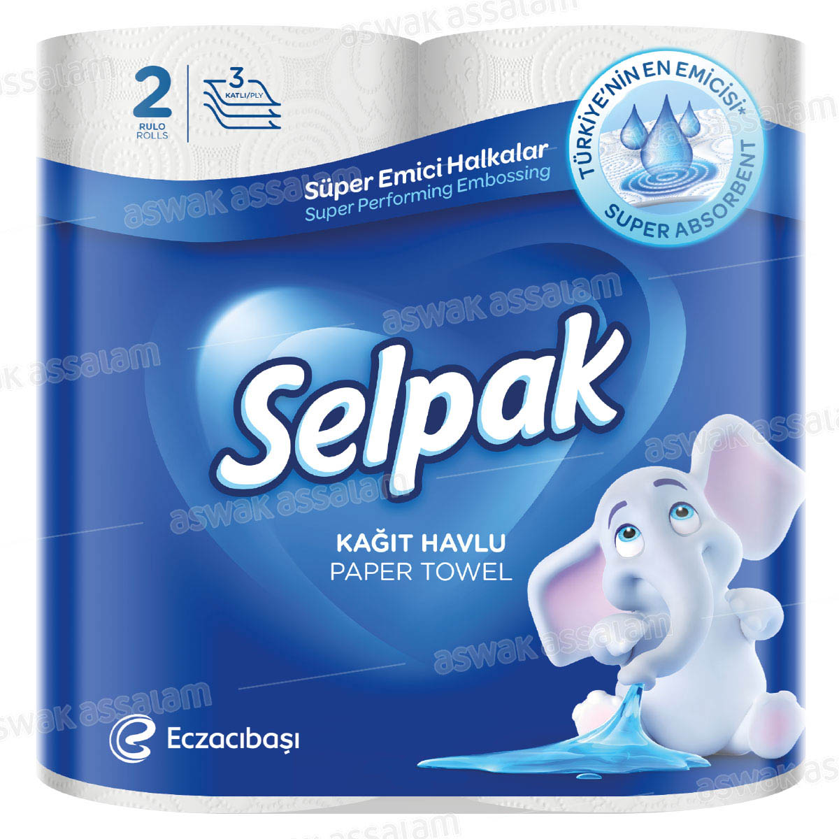 PAPIER CUISINE 3 PLIS 2 UNITES SELPAK