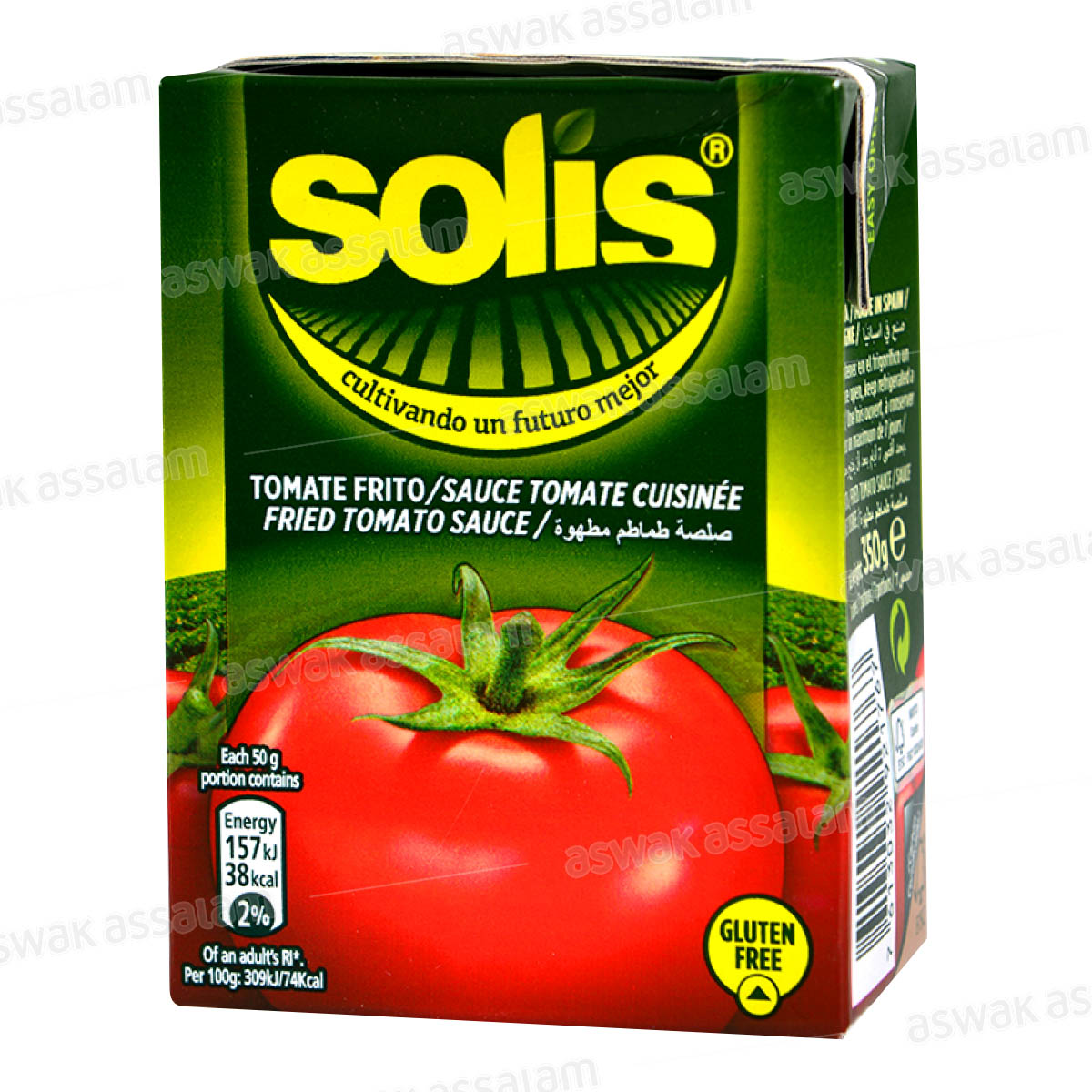 SAUCE TOMATE CUISINEE 350G SOLIS
