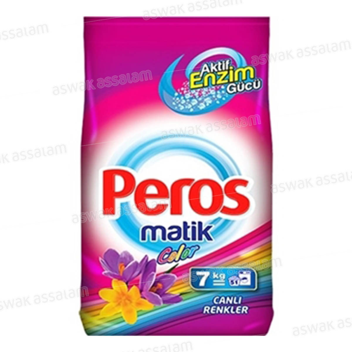 LESSIVE MACHINE COULEURS VIVES 7KG PEROS