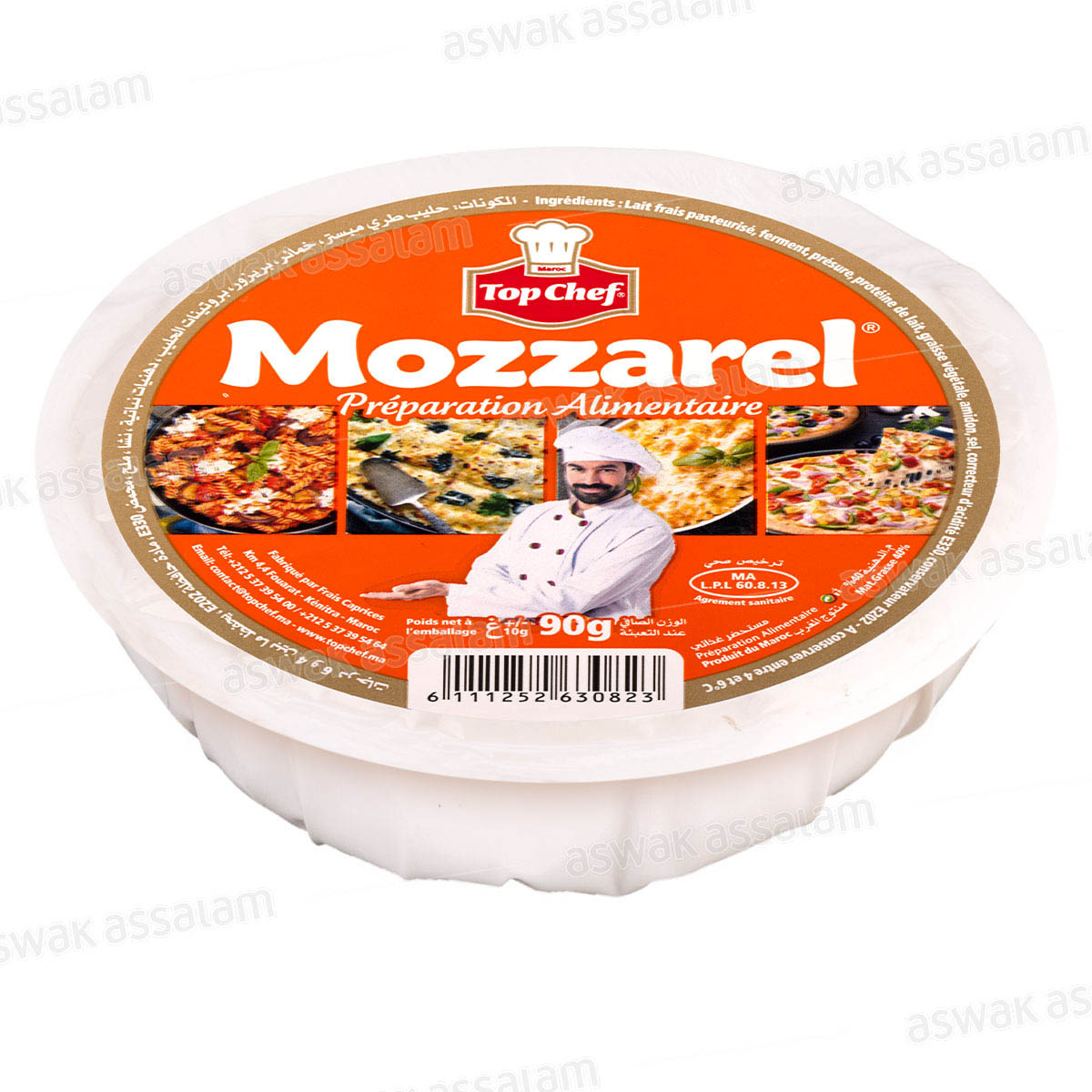 FROMAGE MOZZARELLA 90G MOZZAREL TOP CHEF