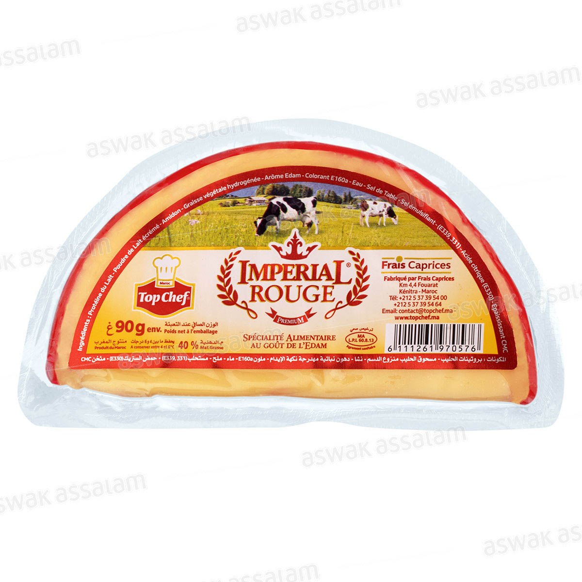 FROMAGE EDAM 90G IMPERIAL ROUGE TOP CHEF