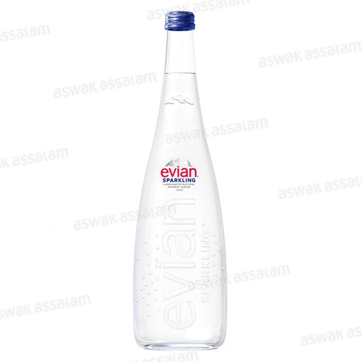 EAU MINERALE NATURELLE PETILLANTE 75CL EVIAN