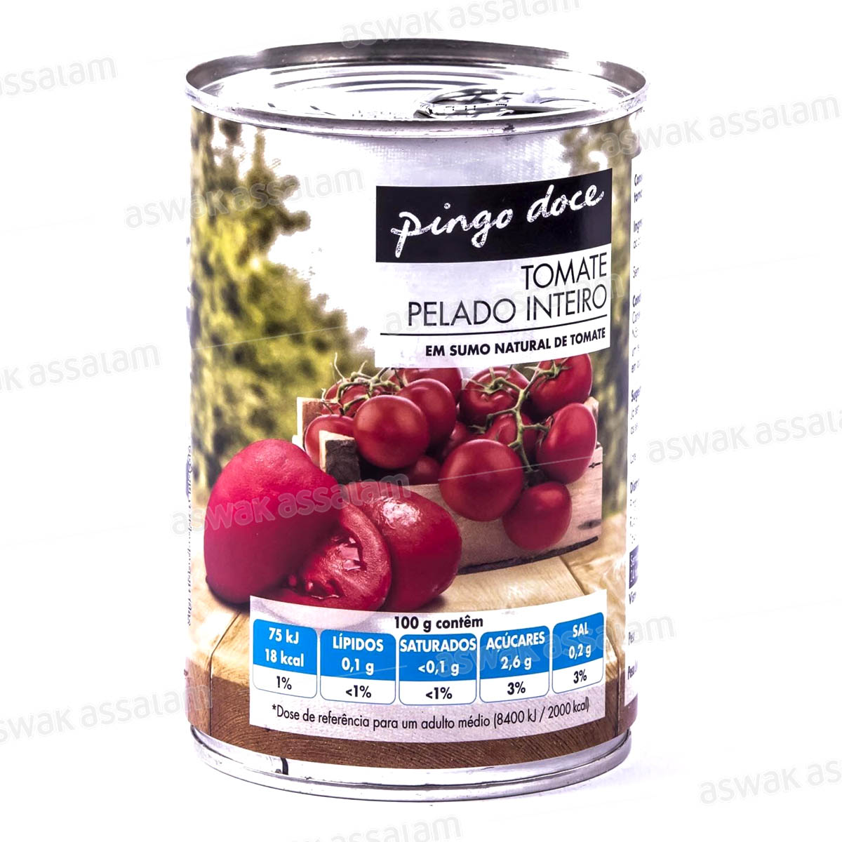 TOMATES PELEES 390G PINGO DOCE