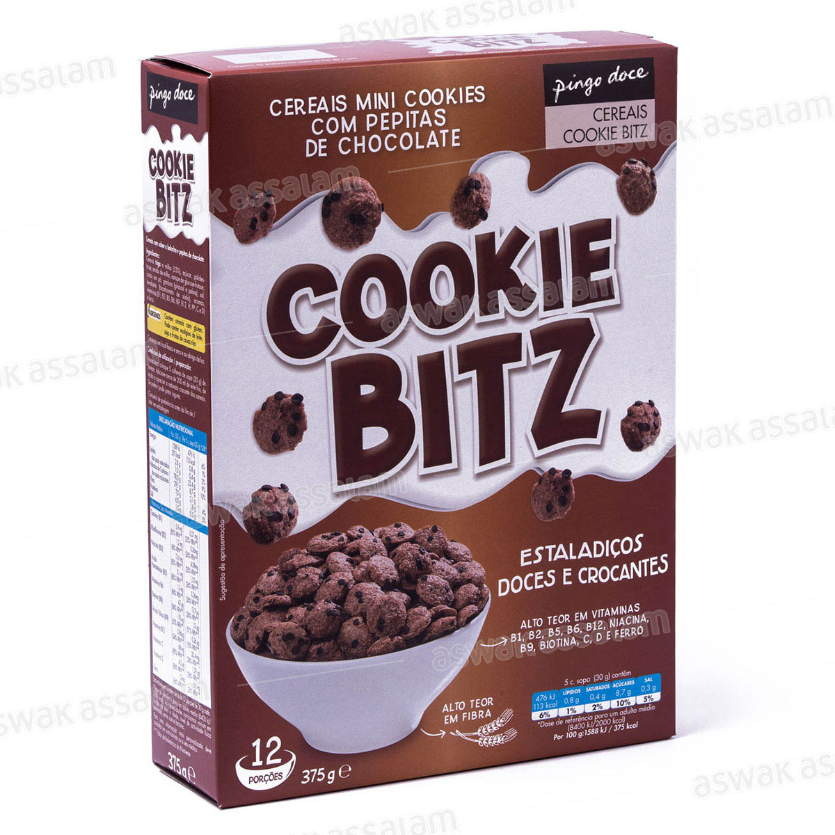 CEREALES COOKIE BITZ 375G PINGO DOCE
