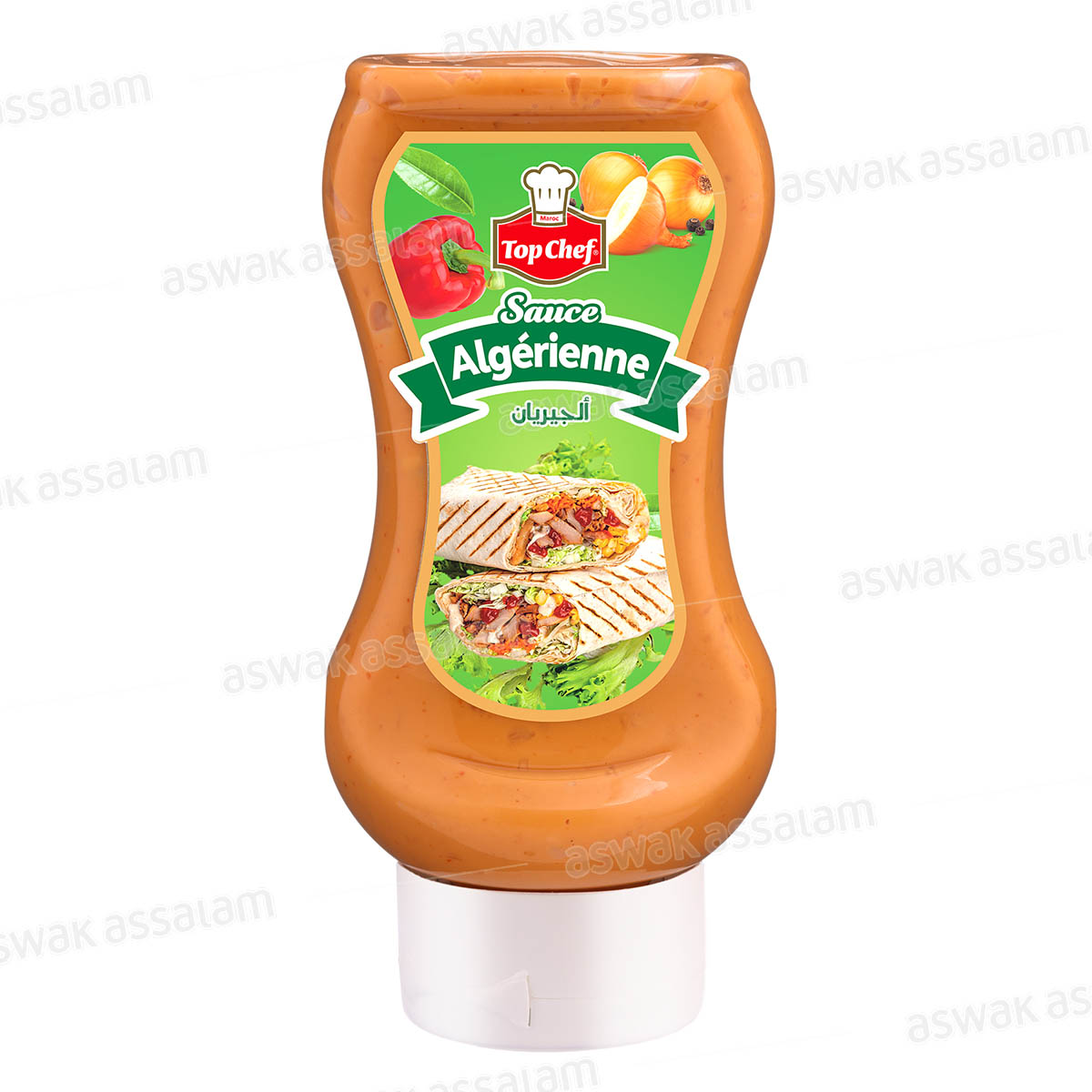 SAUCE ALGERIENNE 440ML TOP CHEF